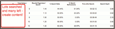 Tracking Internal Site Search #6