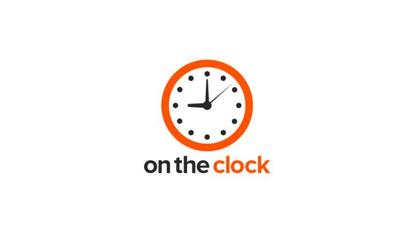 OnTheClock logo.