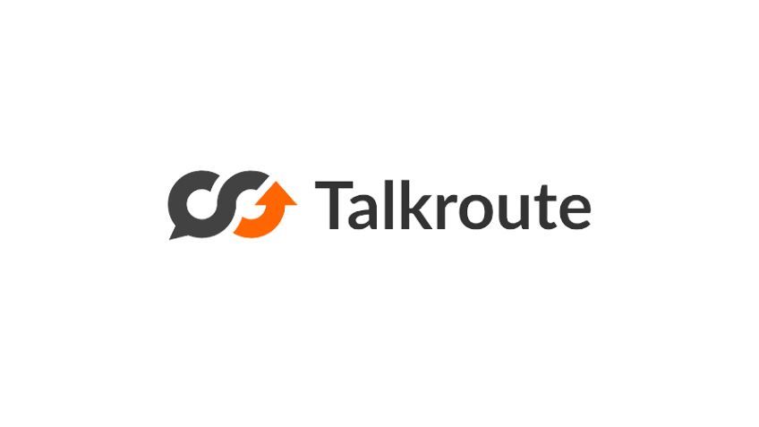 Talkroute logo. 