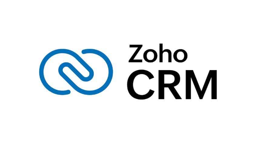 Zoho CRM logo.