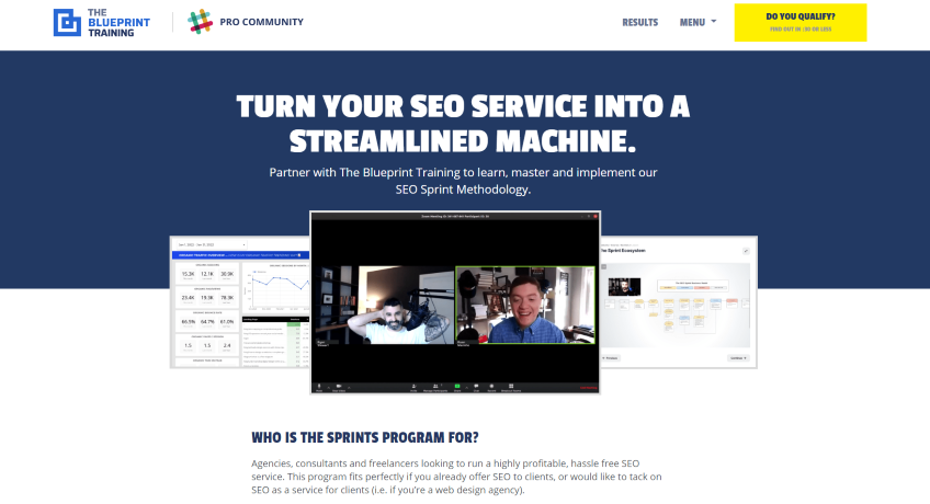 Blueprint Training SEO course and guide